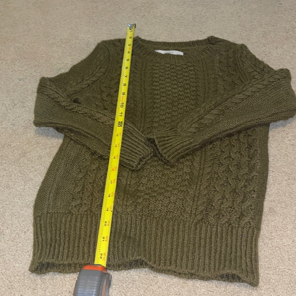 Loft cable sweater